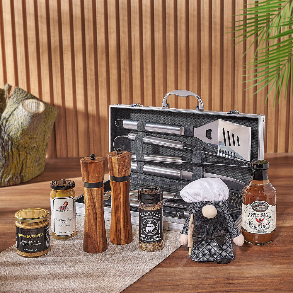 Grilling Essentials Gift Set – how the gift is presented