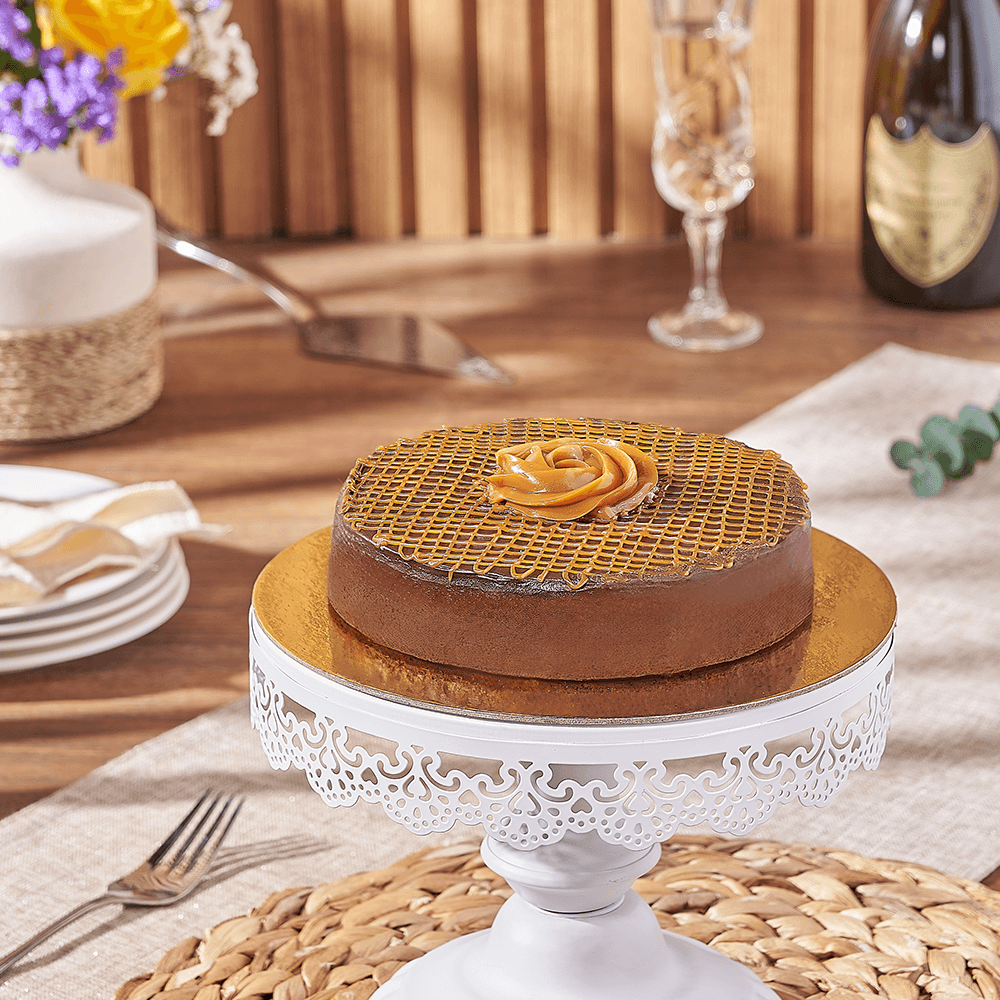 Flourless Gluten-Free Chocolate Cake – how the gift is presented