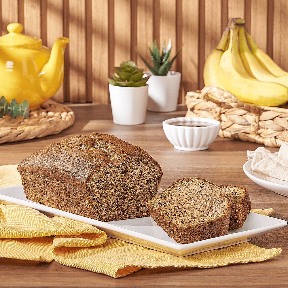 Laitière Gourmet Banana Bread Loaf – how the gift is presented