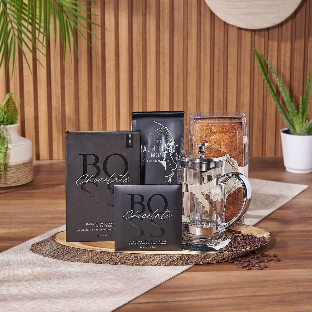 Complete Coffee Break Gift, coffee gift, coffee, chocolate gift, chocolate, Vancouver delivery