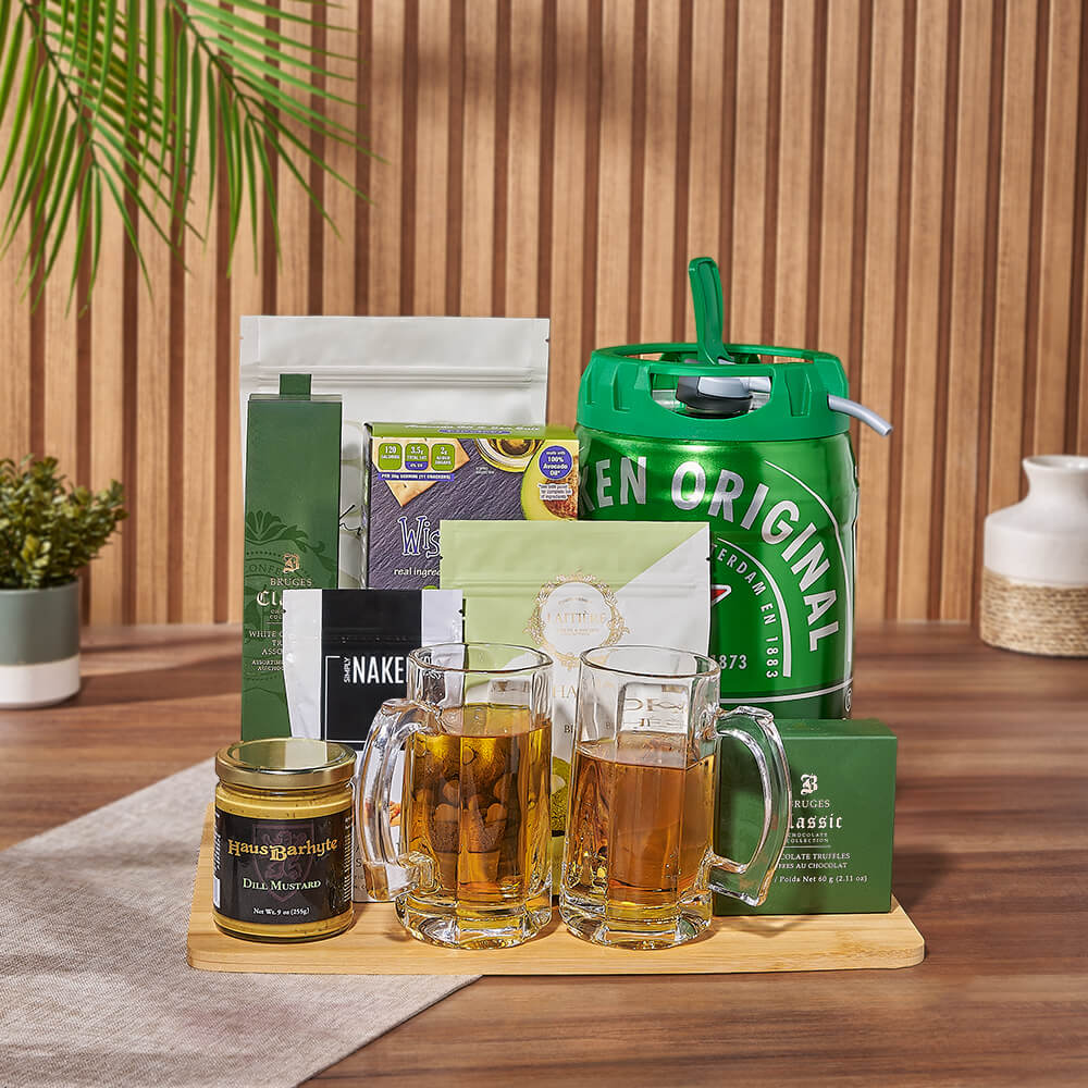 Guildwood Beer & Snacks Basket, beer gift, beer, snack gift, snack, Vancouver delivery