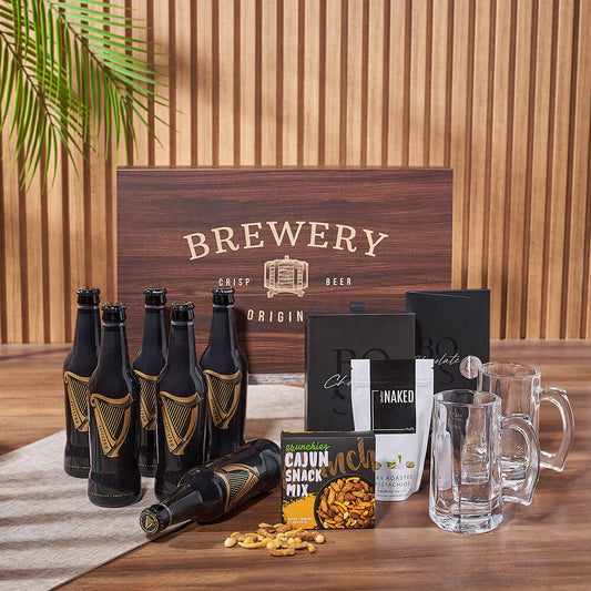 Guinness & Goodies Gift Set, beer gift, beer, guinness gift, guinness, snack gift, snack, Vancouver delivery