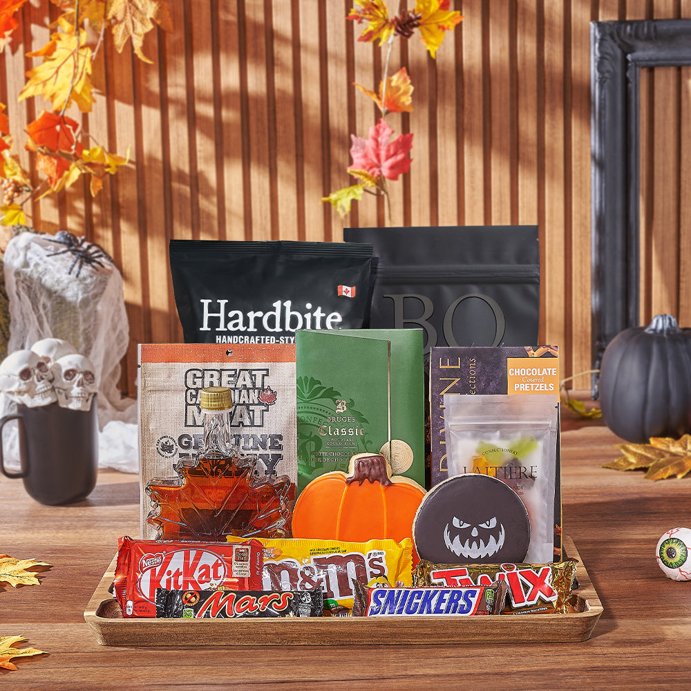 Halloween Candy & Snack Board, halloween gift, halloween, candy gift, candy, cookie gift, cookie, Vancouver delivery
