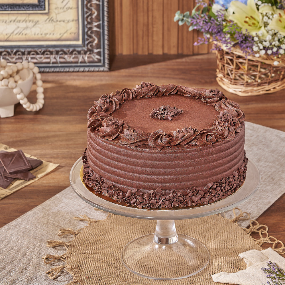 Delicious 9-Inch Round Cake – how the gift is presented