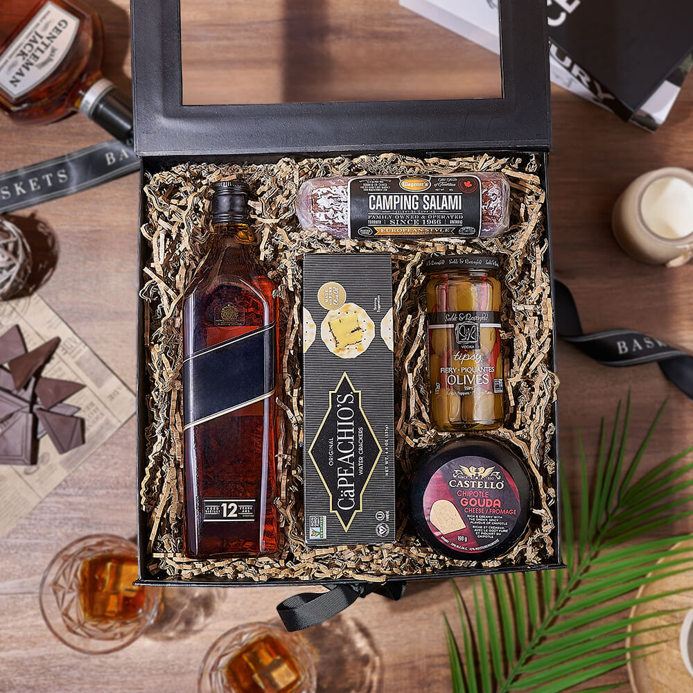 Liquor & Charcuterie Gift Box, liquor gift, liquor, charcuterie gift, charcuterie, Vancouver delivery