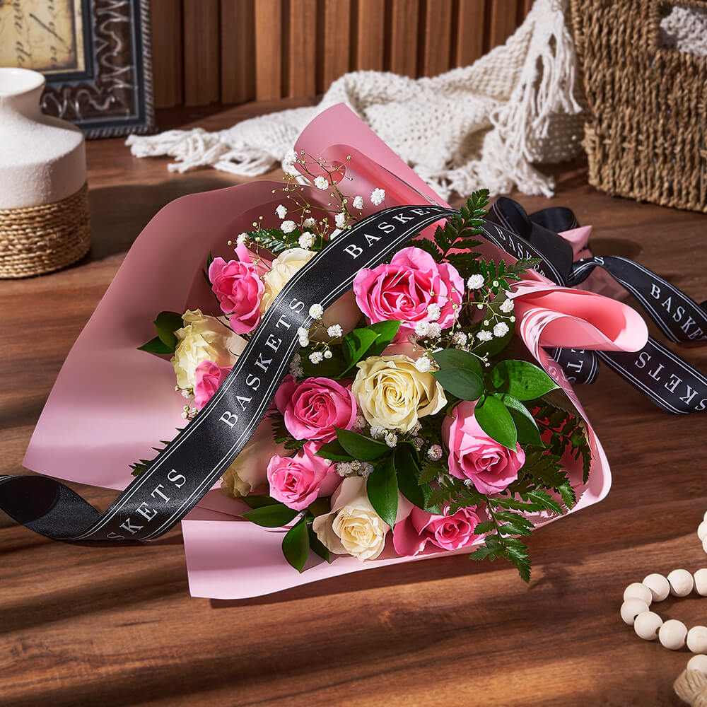 Lovely Rose Bouquet, flower gift, flower, rose gift, rose, bouquet gift, bouquet, Vancouver delivery