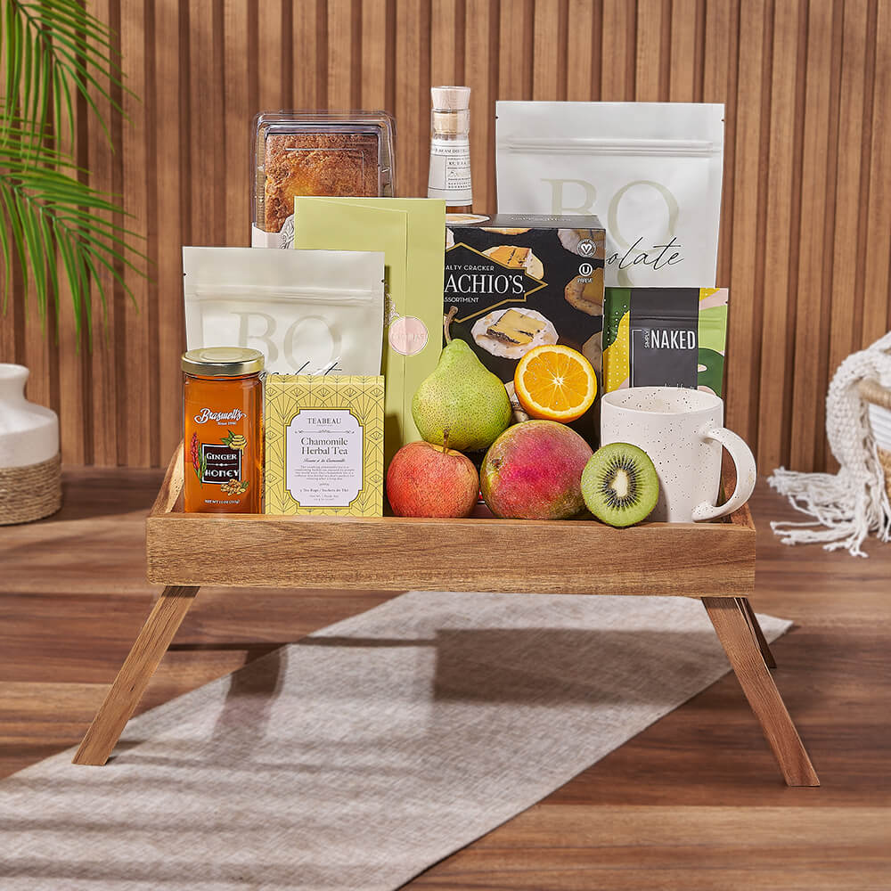 Whiskey Liquor Gift Basket – how the gift is presented