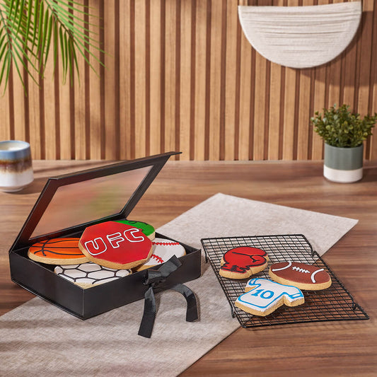 Sports Cookie Gift Box, cookie gift, cookie, sports gift, sports, Vancouver delivery