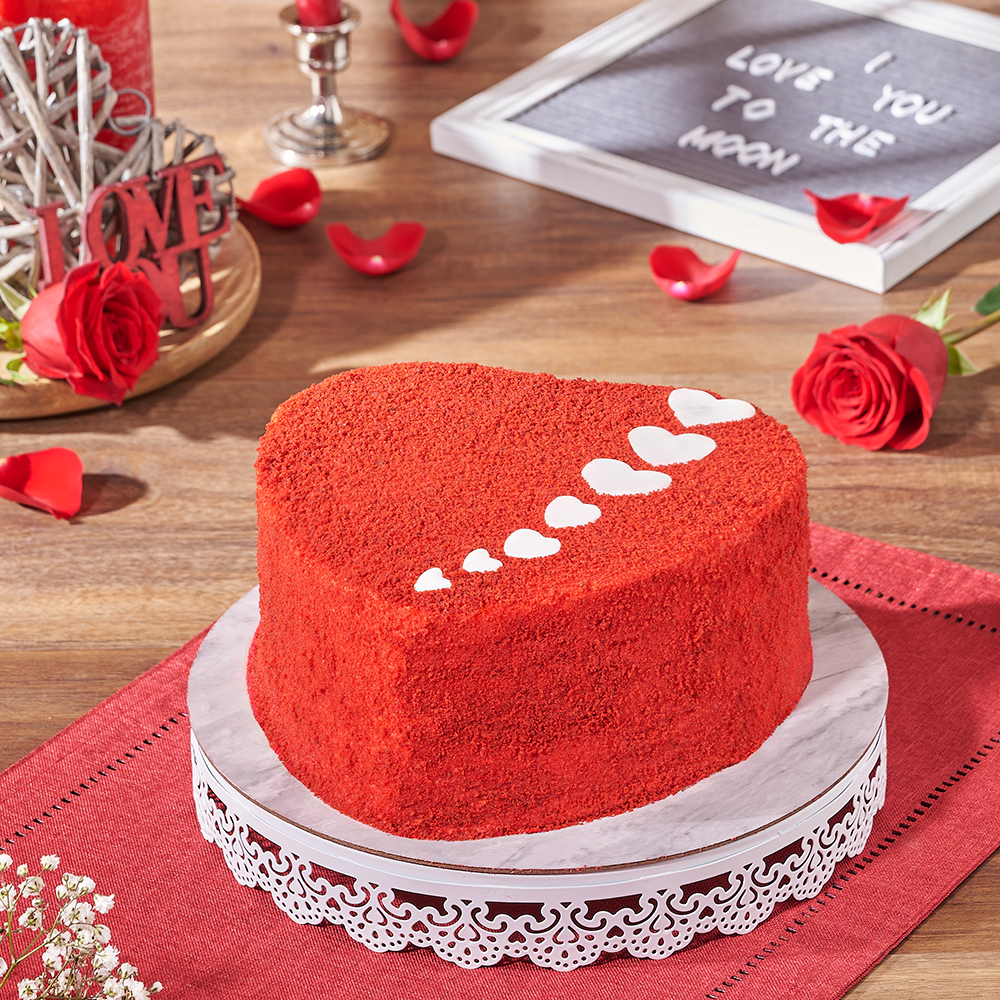 Valentine's Layer Cake – how the gift is presented