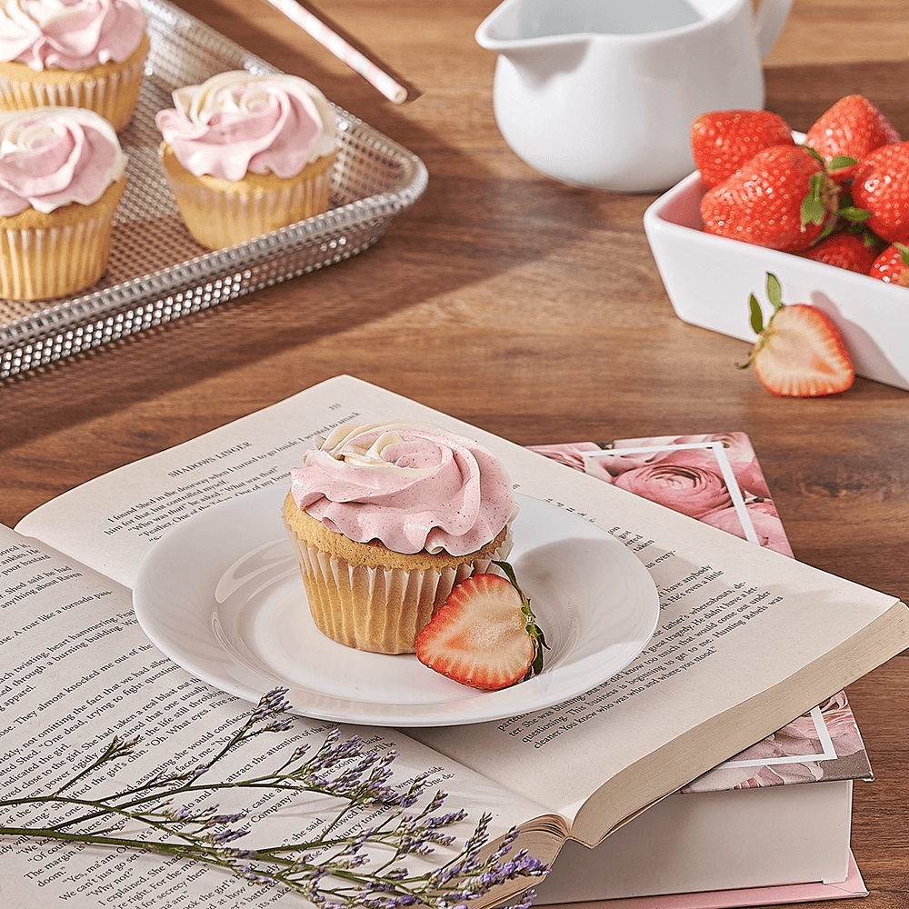 Classic Vanilla Cupcakes – how the gift is presented