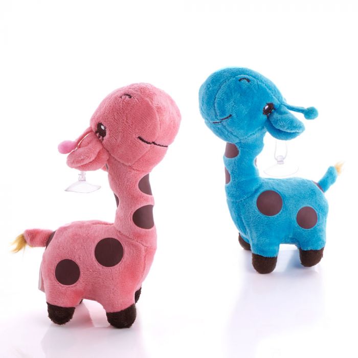 Baby Plush Giraffe Duo Gift – how the gift is presented