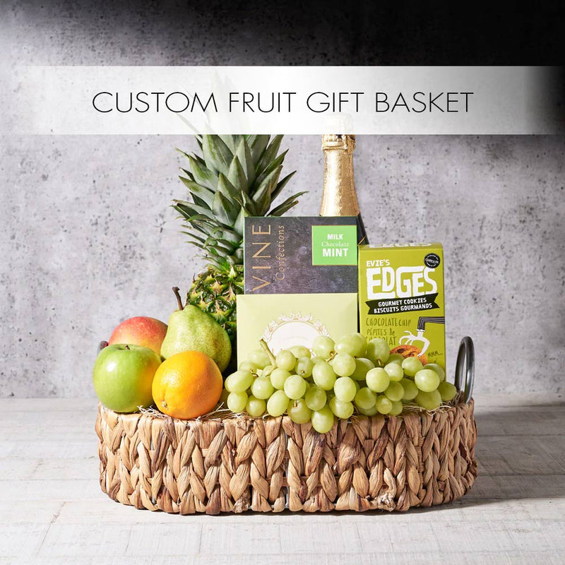 Custom Fruit Gift Basket
