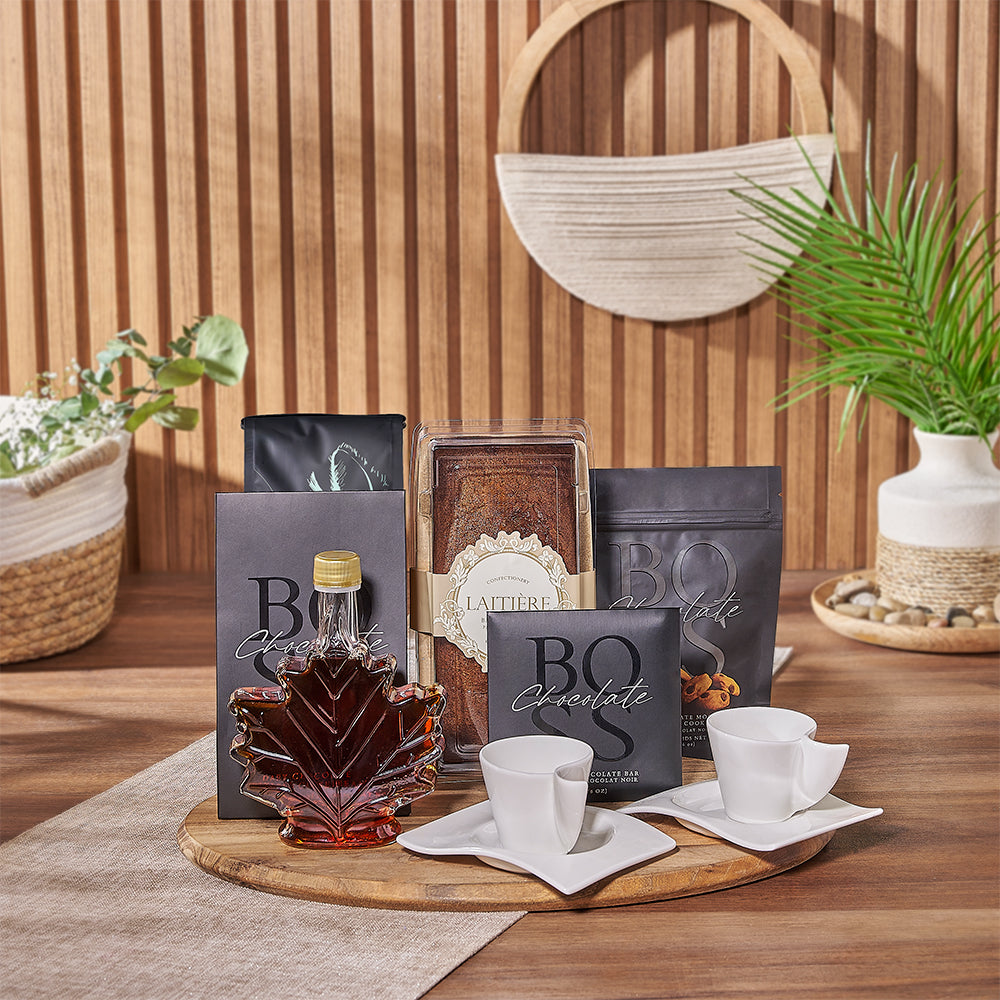 The delightful Coffee &amp;amp; Sweet Gift Set is a perfect indulgence any recipient will cherish, Vancouver delivery 