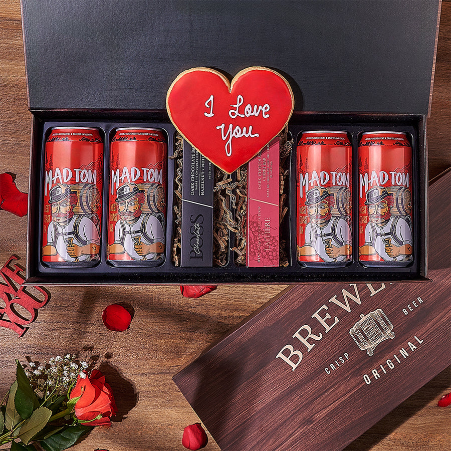 Brewery Valentine’s Day Gift Box, beer gift, beer, craft beer gift, craft beer, valentines gift, valentines, Vancouver delivery