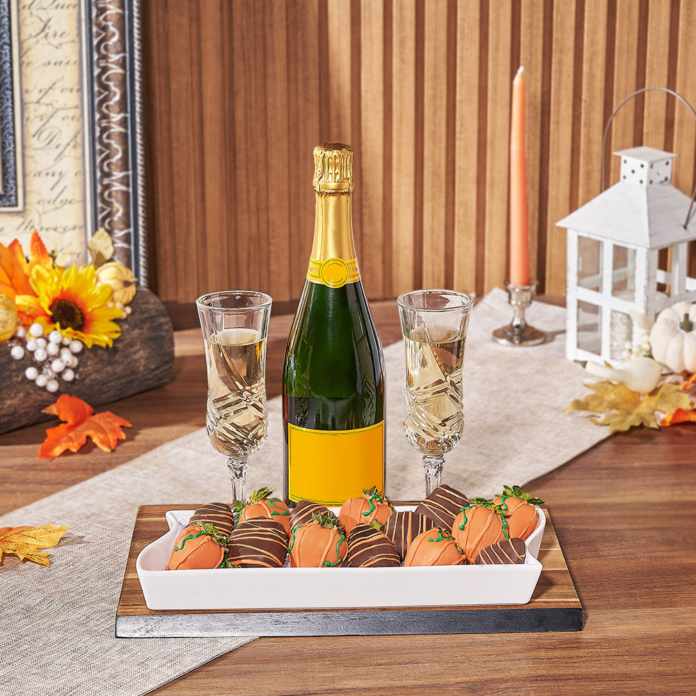 Champagne &amp; Chocolate Strawberries Gift Basket, champagne gift, champagne, sparkling wine gift, sparkling wine, chocolate strawberry gift, chocolate strawberry, Vancouver delivery