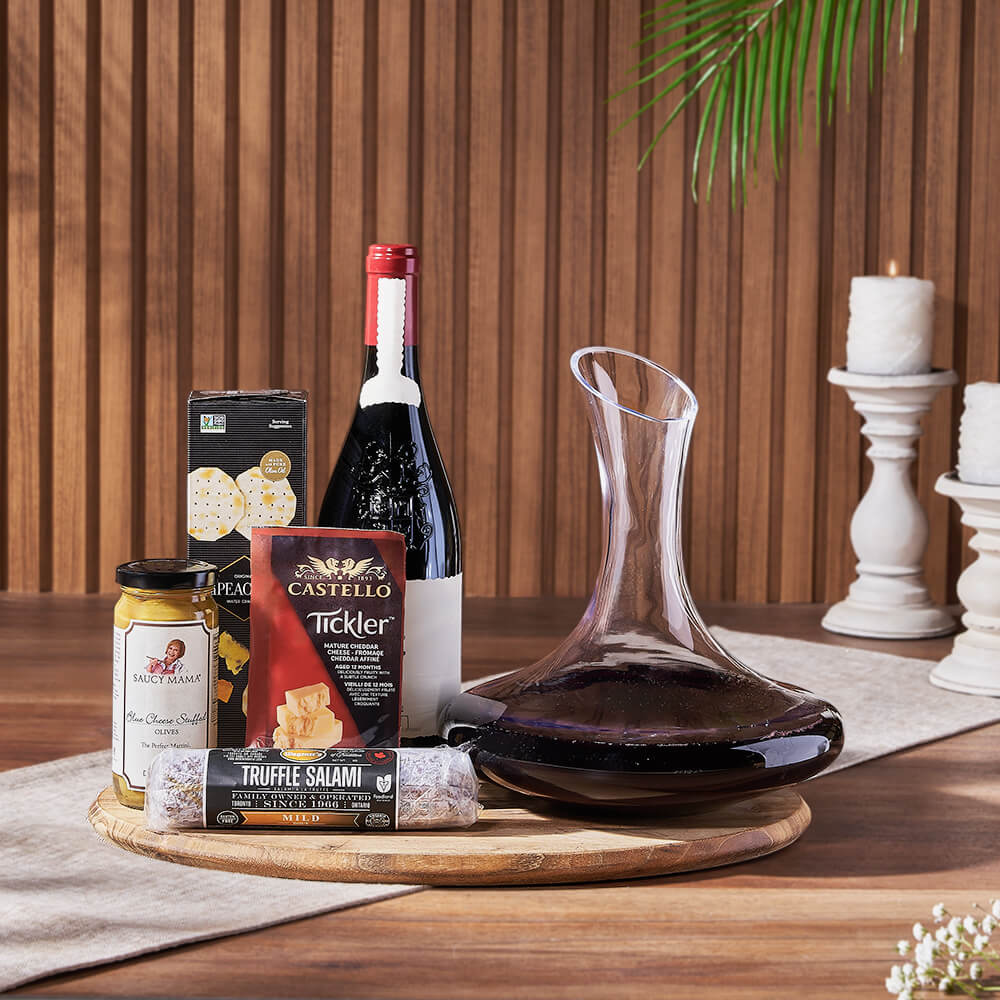 Charming Wine Decanter Gift Set Vancouver Baskets Vancouver Delivery