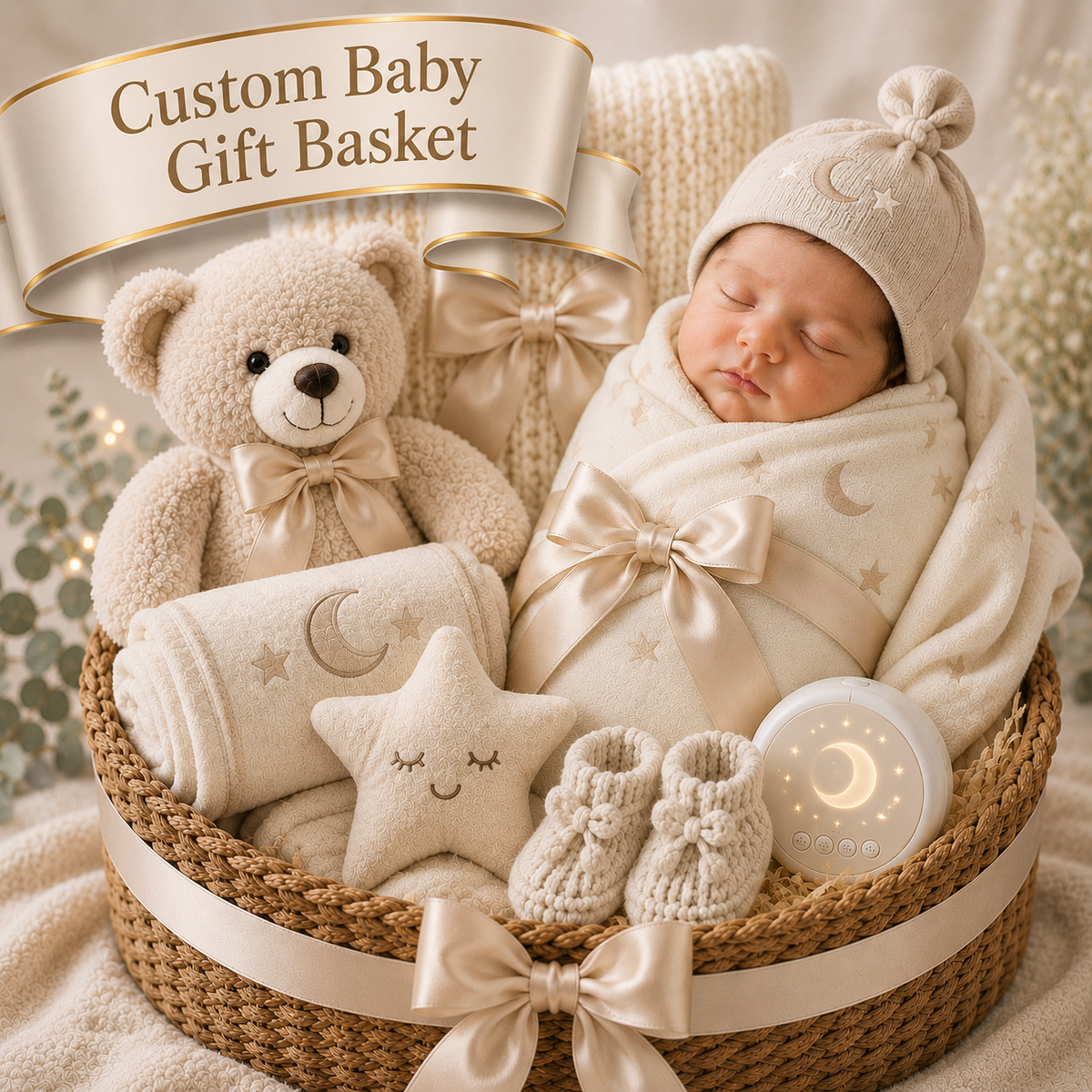 Custom Baby Gift Basket (Gender Neutral)