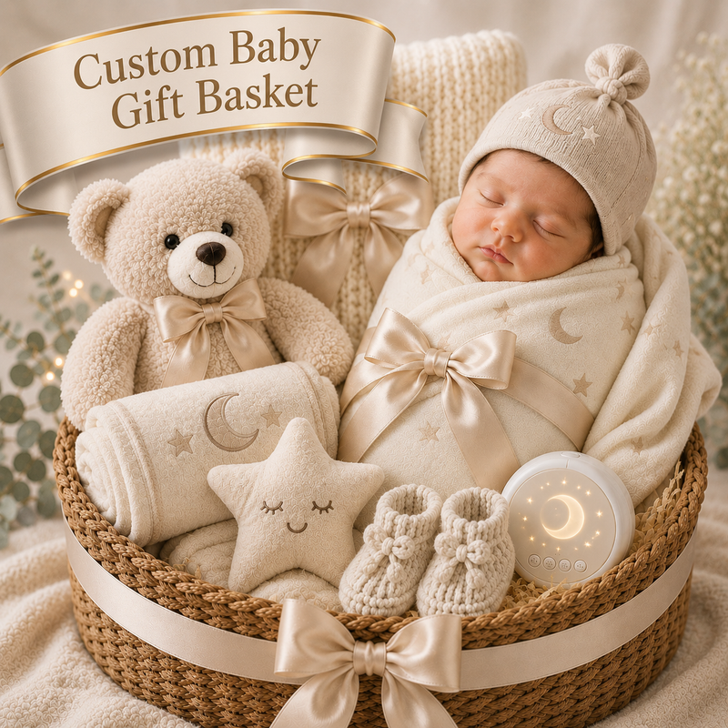 Custom Baby Gift Basket (Gender Neutral)