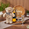 Cheers Cookie & Champagne Gift Set, champagne gift, champagne, cookie gift, cookie, sparkling wine gift, sparkling wine, Vancouver delivery