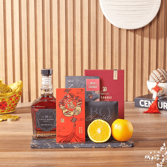 Chinese New Year Lucky Spirits Gift, Chinese new year gift, Chinese new year, lunar new year gift, lunar new year, liquor gift, liquor, Vancouver delivery