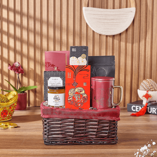 Chinese New Year Tea Time Gift, chinese new year gift, chinese new year, lunar new year gift, lunar new year, tea gift, tea, Vancouver delivery