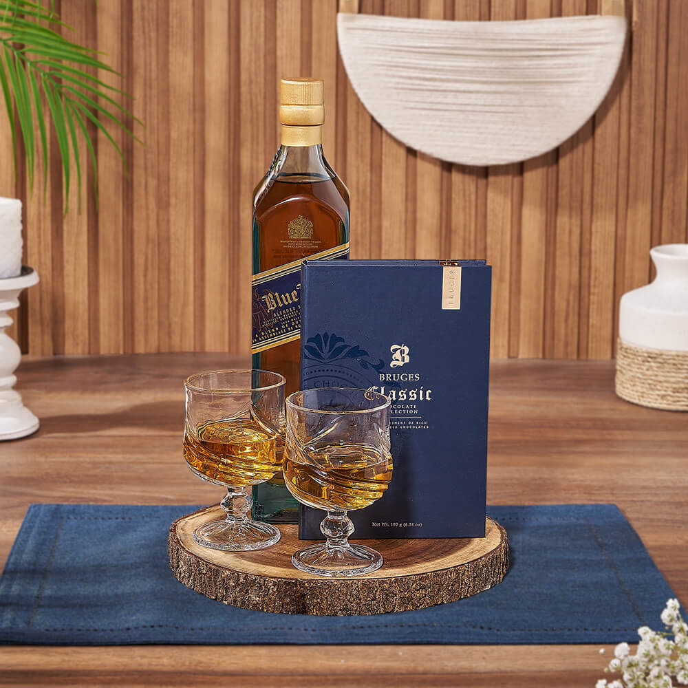 Chocolate & Liquor Sharing Gift Set, liquor gift, liquor, chocolate gift, chocolate, Vancouver delivery