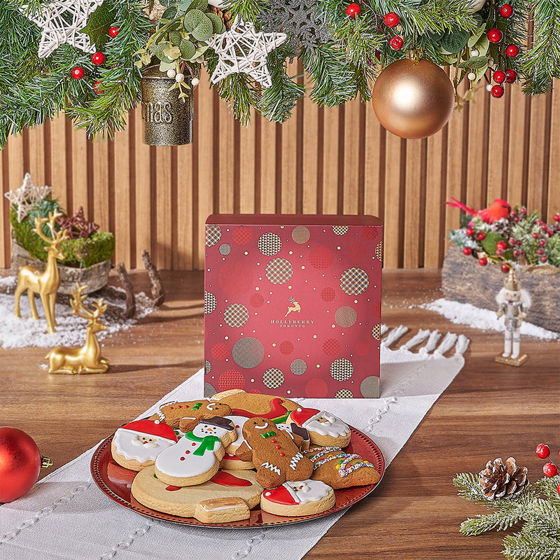 Christmas Cookie Gift Box, christmas gift, christmas, cookie gift, cookie, Vancouver delivery