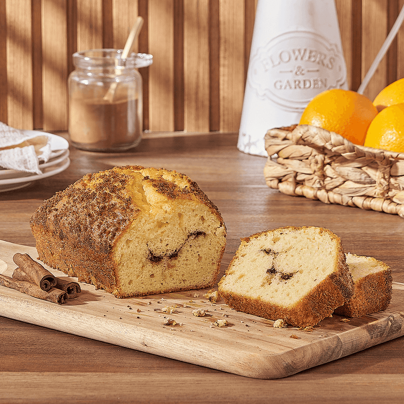 Cinnamon Bread Loaf, loaf gift, loaf, baked goods gift, baked goods