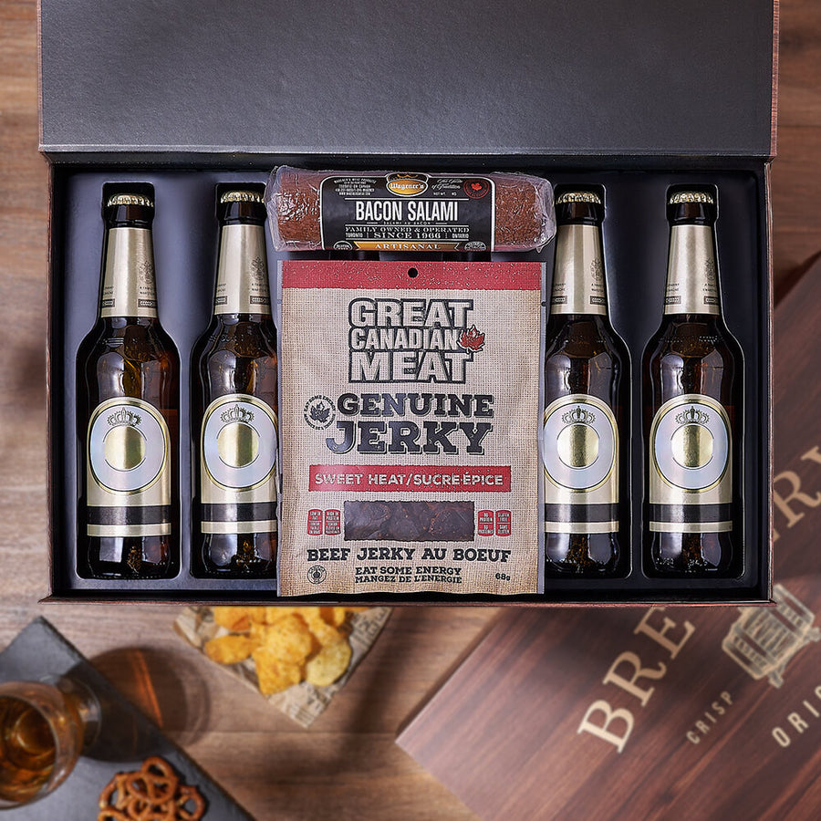 Cured Meat & Beer Box, meat gift, meat, beer gift, beer, Vancouver delivery