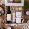 Fantastic Sweets & Beverage Gift Set, wine gift, wine, tea gift, tea, cookie gift, cookie, Vancouver delivery