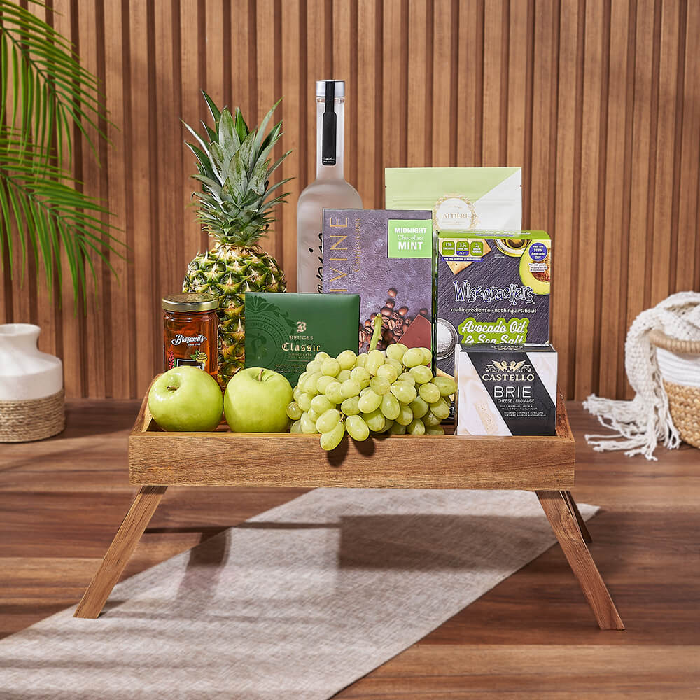 Fresh Fruits &amp; Liquor Gift Set, fruit gift, fruit, chocolate gift, chocolate, Vancouver delivery