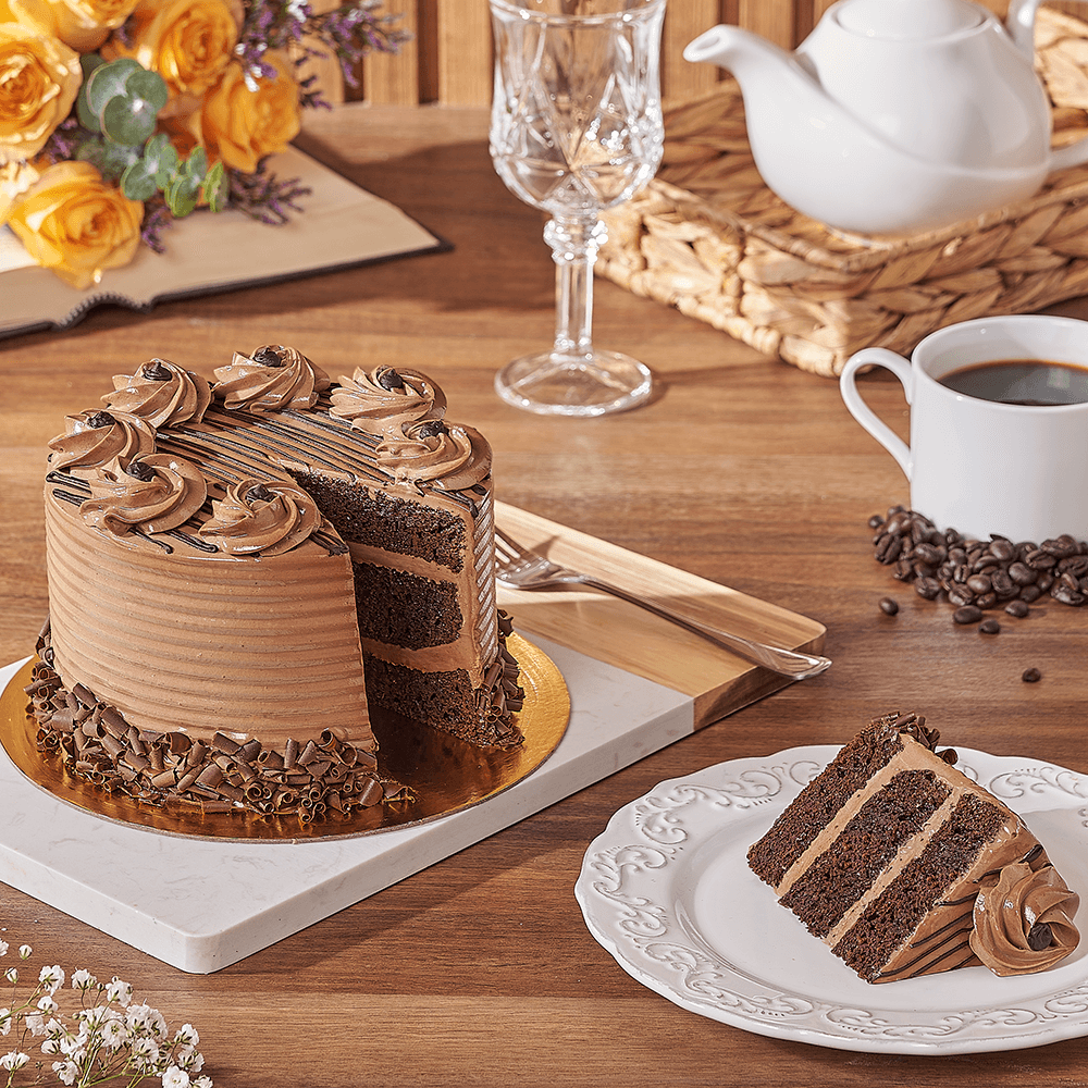 6 Inch Gourmet Cake – how the gift is presented