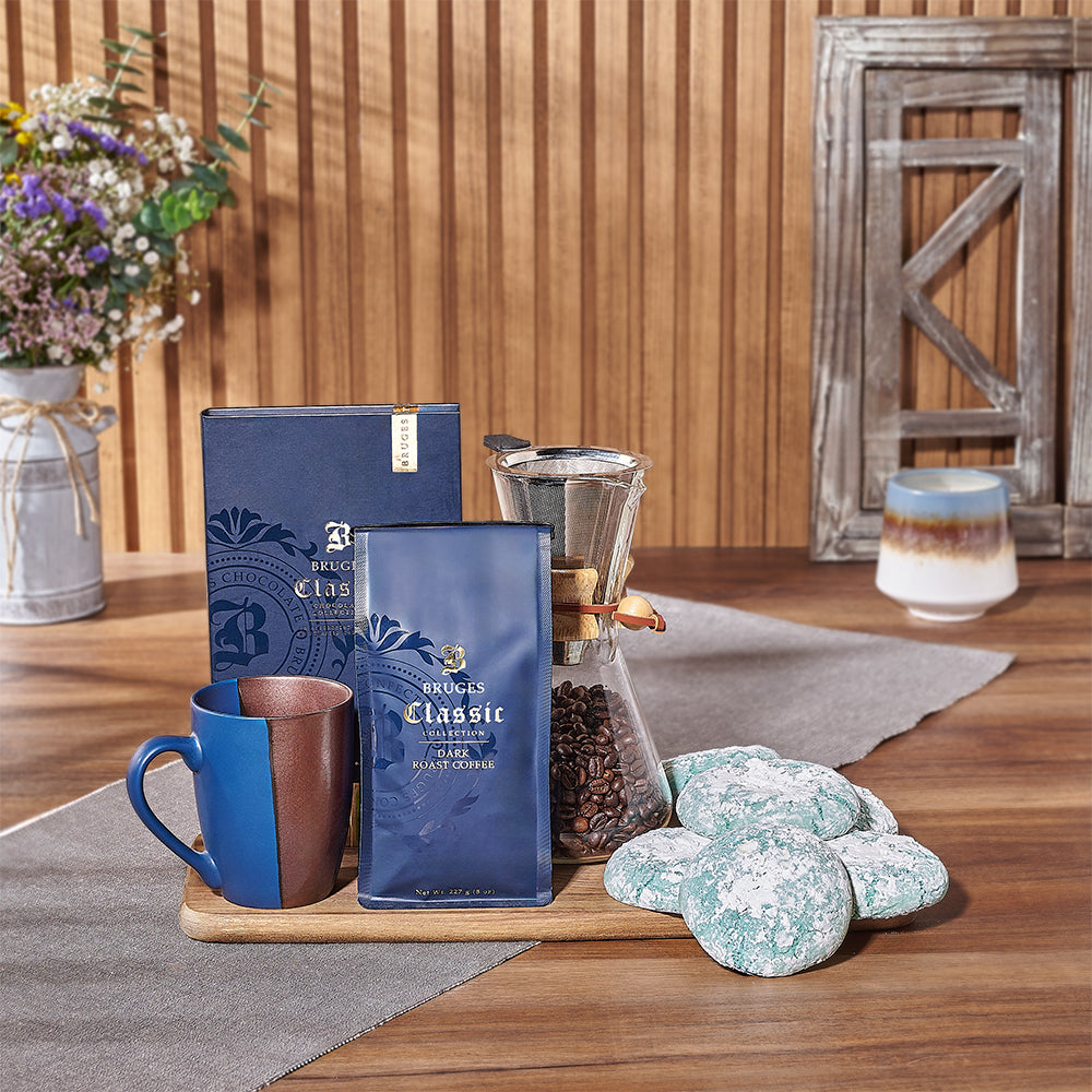 Kosher Coffee &amp; Cookies Gift Basket - Kosher Gift Basket - Vancouver Delivery