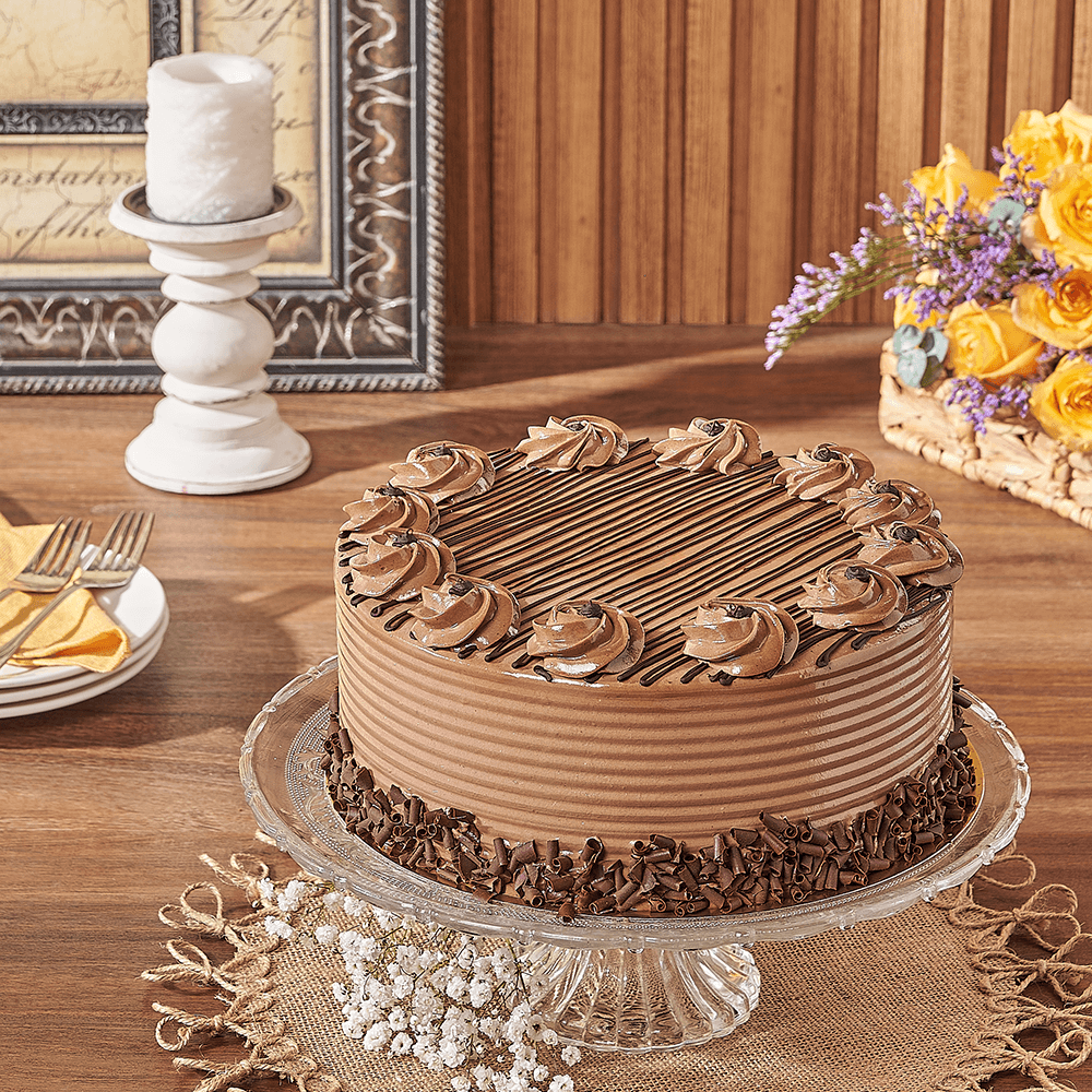 Traditional 9-Inch Round Cake – how the gift is presented