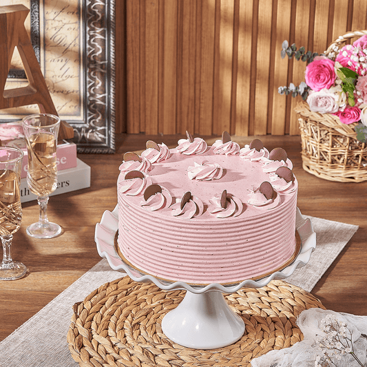 Large Strawberry Chocolate Cake, cake gift, cake, chocolate cake gift, chocolate cake, Vancouver delivery
