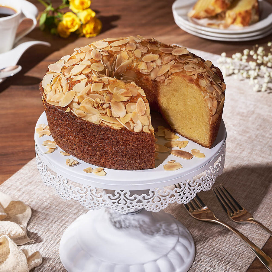 Lemon Almond Coffee Cake from Vancouver Baskets - Cake Gift - Vancouver Delivery.
