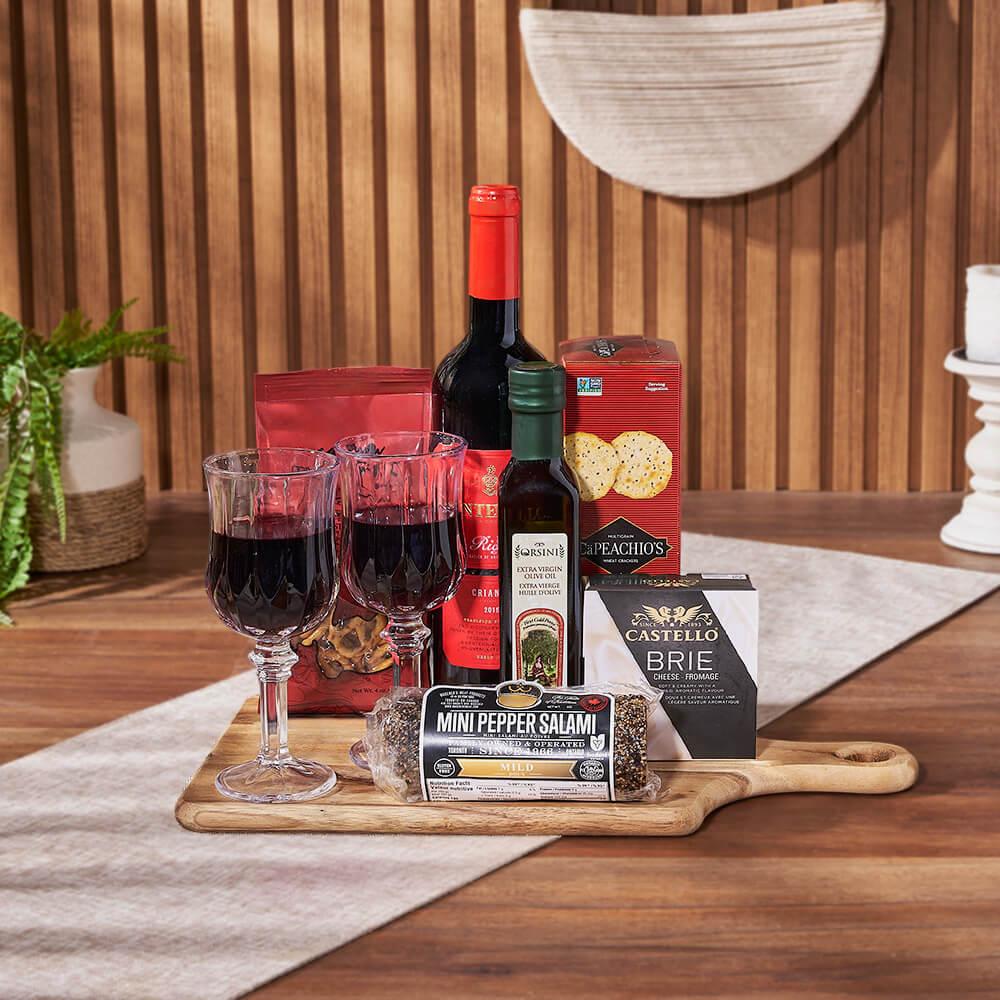 Love for Wine & Cheese Board, wine gift, wine, cheese gift, cheese, charcuterie gift, charcuterie, Vancouver delivery