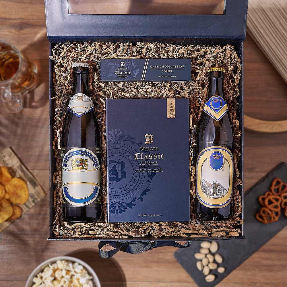 Rich Chocolate &amp; Craft Beer Box, beer gift, beer, chocolate gift, chocolate, Vancouver delivery