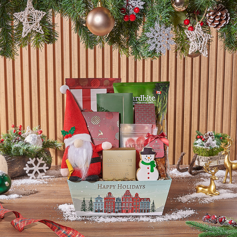 Santa’s Gourmet Snack &amp; Treat Set, christmas gift, christmas, chocolate gift, chocolate, Vancouver delivery