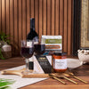 Start Spreading the News Wine & Cheese Gift Basket from Vancouver Baskets - Wine Gift Set - Vancouver Delivery.