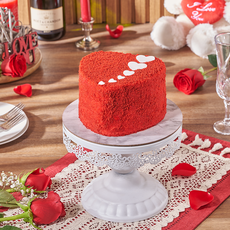 Valentine's Day Heart Cake, valentines day gift, valentines day, cake gift, cake, dessert gift, dessert, Vancouver delivery