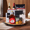 Wine & Cheese Platter Gift Set from Vancouver Baskets - Wine Gift Basket - Vancouver Delivery.