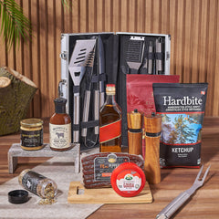 Zesty Barbeque Grill Gift Set with Liquor