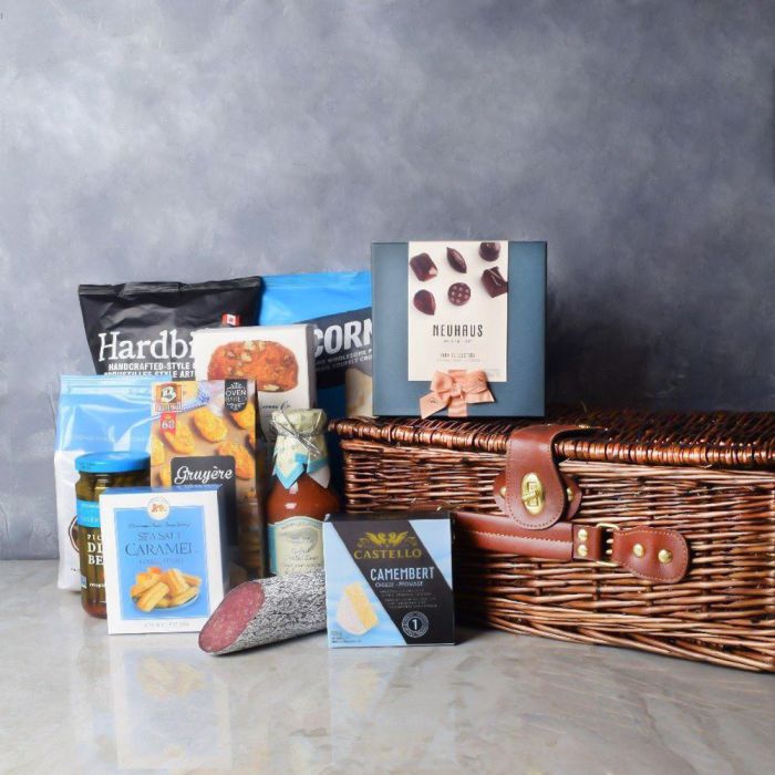 “All The Good Stuff” Gift Basket from Vancouver Baskets - Vancouver Delivery