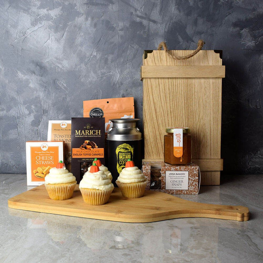 Basket of Thanksgiving Treats - Vancouver Baskets - Vancouver Baskets Delivery