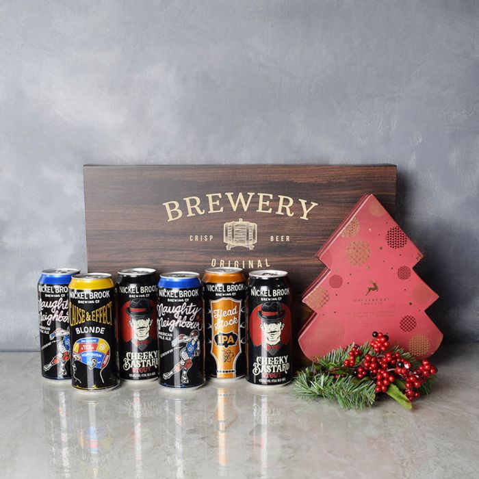 Christmas Cheer & Beer Gift Set from Vancouver Baskets - Vancouver Delivery