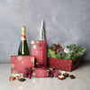 Christmas Joy Champagne Set from Vancouver Baskets - Vancouver Delivery