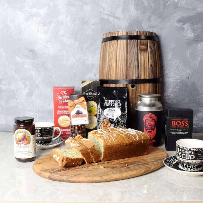 Coffee & Lemon Loaf Gift Set from Vancouver Baskets - Vancouver Delivery