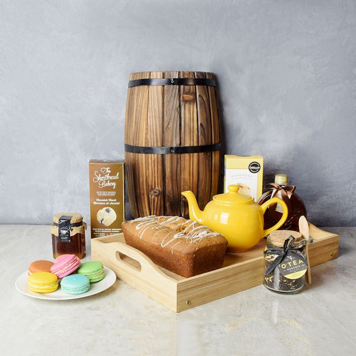 Cookies & Tea Gift Set from Vancouver Baskets - Vancouver Delivery