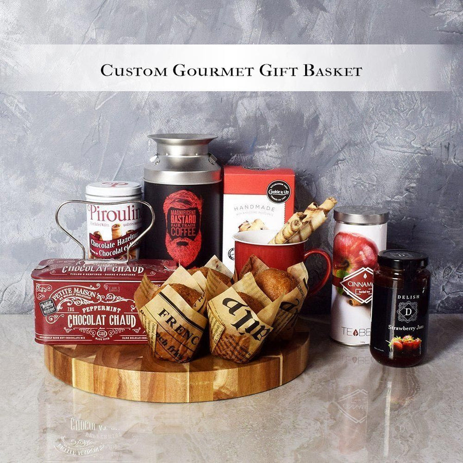 Custom Gourmet Gift Baskets from Vancouver Baskets - Vancouver Delivery